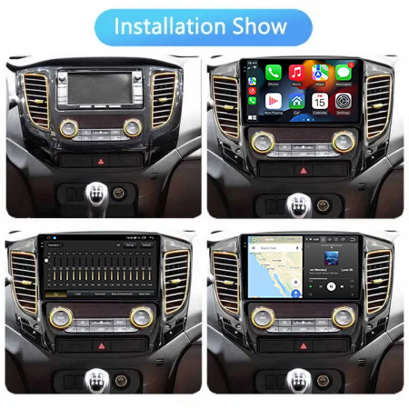 Navigatie dedicata Mitsubishi Triton 2015, 12GB RAM 256GB ROM, Android 13, Rezolutie 2K, Display QLED, 9", DSP, Carplay, Android Auto, Internet, Youtube, Waze, Wi Fi, USB [5]
