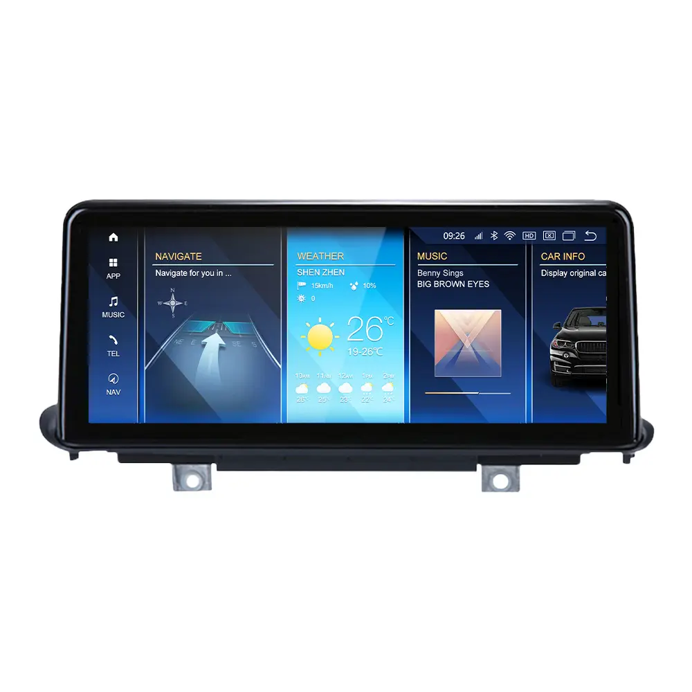 Navigatie dedicata BMW X5 F15 /X6 (2014-2017) NBT , Android 13, Wireless Carplay si Android auto 6GB RAM 128GB ROM, Octacore 2.0ghz, Display IPS 1280*720 10.25 inch, Microfon Extern [2]