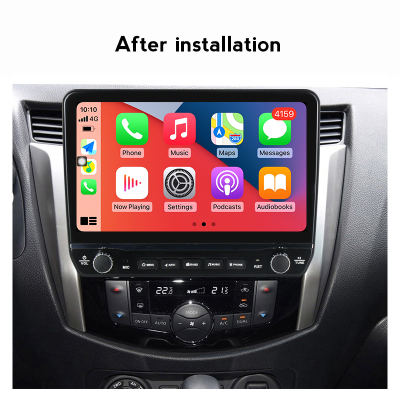 Navigatie dedicata Navara NP300 2011-2016 cu butoane rotative model 2024, 9 Inch, 2GB RAM 32GB ROM, Quadcore, Android 13, WiFi, Bluetooth, Magazin Play [3]