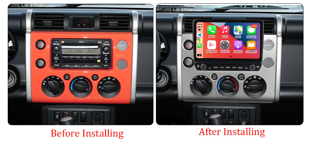 Navigatie dedicata FJ Cruiser J15 2006-2020 cu butoane rotative model 2024, 9 Inch, 2GB RAM 32GB ROM, Quadcore, Android 13, WiFi, Bluetooth, Magazin Play [5]