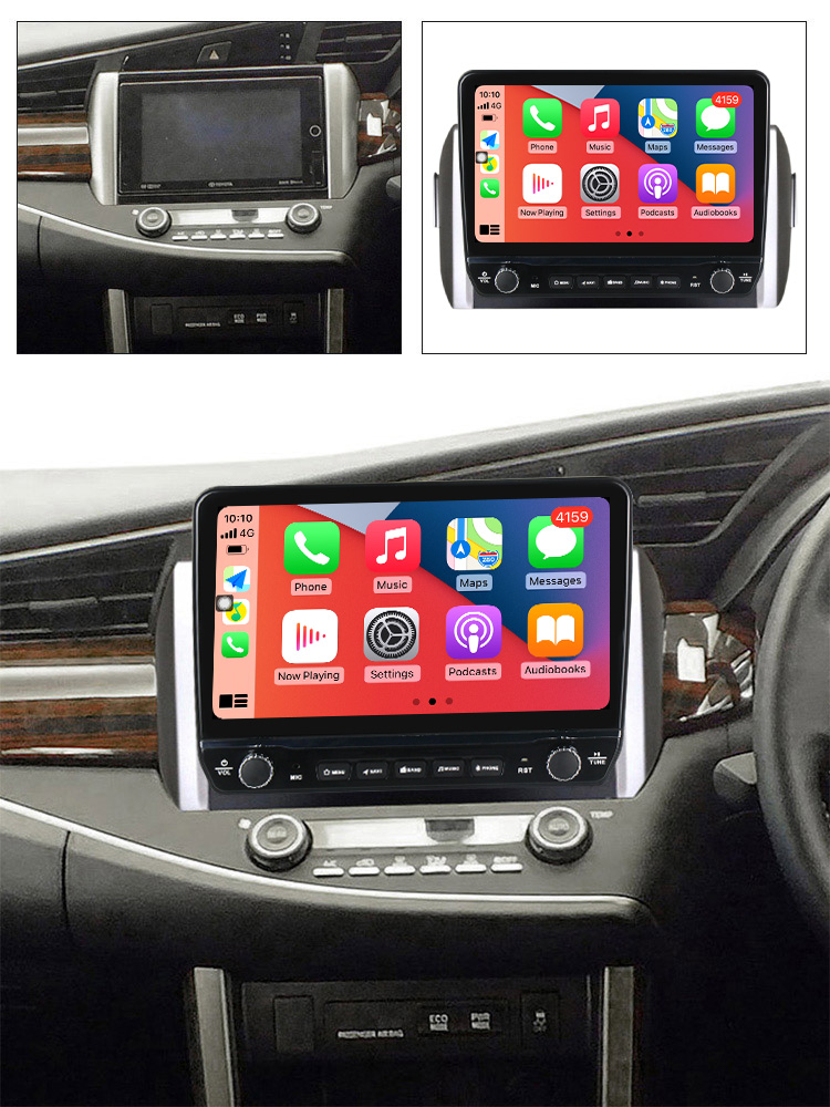 Navigatie dedicata Innova 2015-2017 cu butoane rotative model 2024, 9 Inch, 2GB RAM 32GB ROM, Quadcore, Android 13, WiFi, Bluetooth, Magazin Play [4]