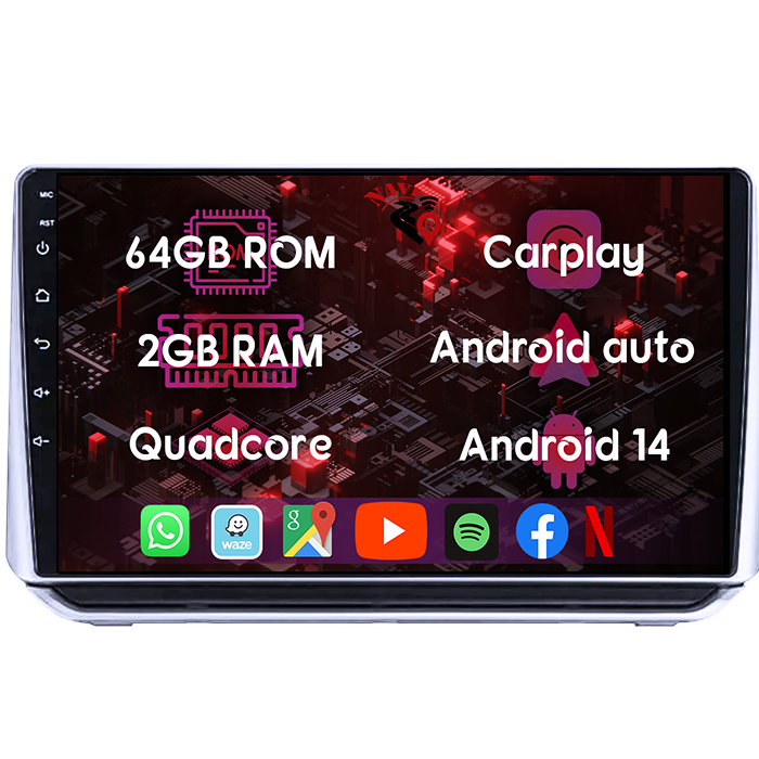 (Resigilata) Navigatie dedicata Nissan Altima 2018-2020, 2GB RAM 32GB ROM, Quad Core, Display 9" IPS Full HD, Carplay, Android 13, Bluetooth, Magazin Play, Suport camere AHD [8]