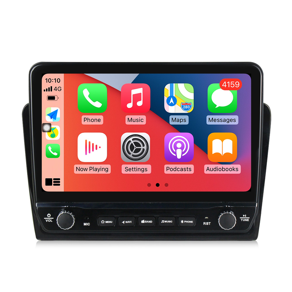 Navigatie dedicata Santana 2013-2017 cu butoane rotative model 2024, 9 Inch, 2GB RAM 32GB ROM, Quadcore, Android 13, WiFi, Bluetooth, Magazin Play [2]