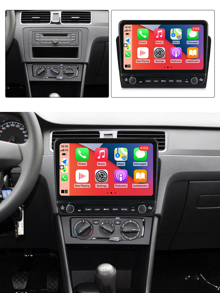 Navigatie dedicata Santana 2013-2017 cu butoane rotative model 2024, 9 Inch, 2GB RAM 32GB ROM, Quadcore, Android 13, WiFi, Bluetooth, Magazin Play [4]