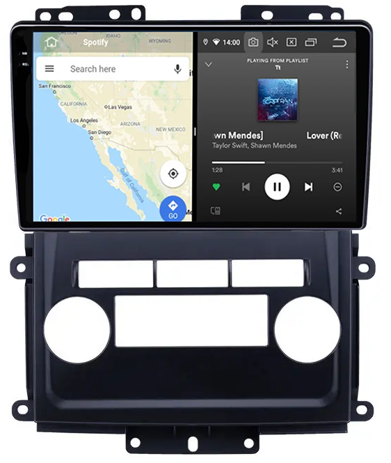 Navigatie dedicata Nissan Frontier 2009-2012, 12GB RAM 256GB ROM, Android 13, Rezolutie 2K, Display QLED, 9", DSP, Carplay, Android Auto, Internet, Youtube, Waze, Wi Fi, USB [4]