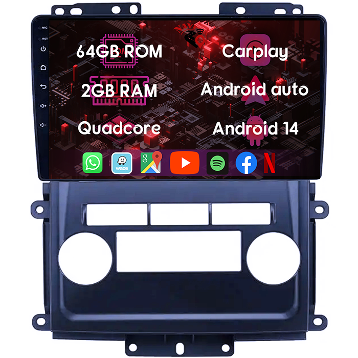 (Resigilata) Navigatie dedicata Nissan Frontier 2009-2012, 2GB RAM 32GB ROM, Quad Core, Display 9" IPS Full HD, Carplay, Android 13, Bluetooth, Magazin Play, Suport camere AHD [10]