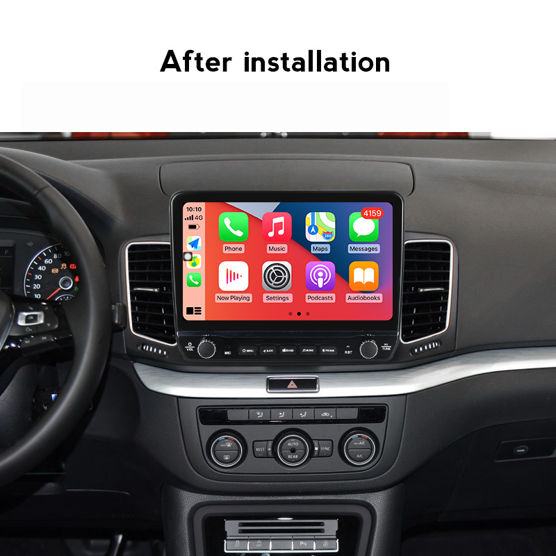 Navigatie dedicata Sharan 2012-2018 cu butoane rotative model 2024, 9 Inch, 2GB RAM 32GB ROM, Quadcore, Android 13, WiFi, Bluetooth, Magazin Play [3]