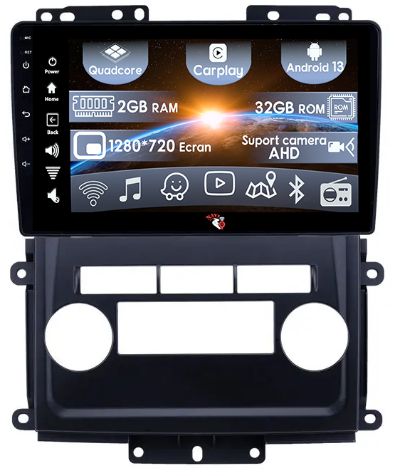(Resigilata) Navigatie dedicata Nissan Frontier 2009-2012, 2GB RAM 32GB ROM, Quad Core, Display 9" IPS Full HD, Carplay, Android 13, Bluetooth, Magazin Play, Suport camere AHD [1]