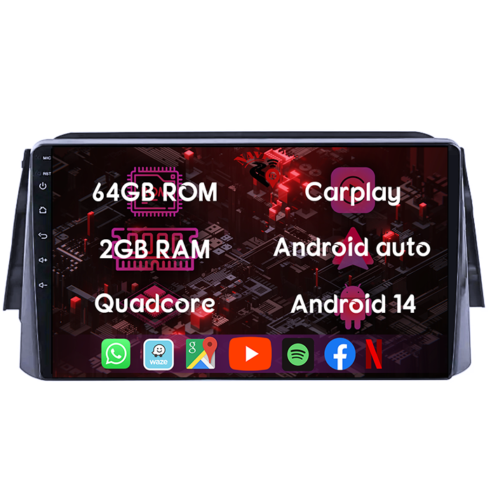 (Resigilata) Navigatie dedicata Nissan Kicks 2016-2017, 2GB RAM 32GB ROM, Quad Core, Display 9" IPS Full HD, Carplay, Android 13, Bluetooth, Magazin Play, Suport camere AHD [12]