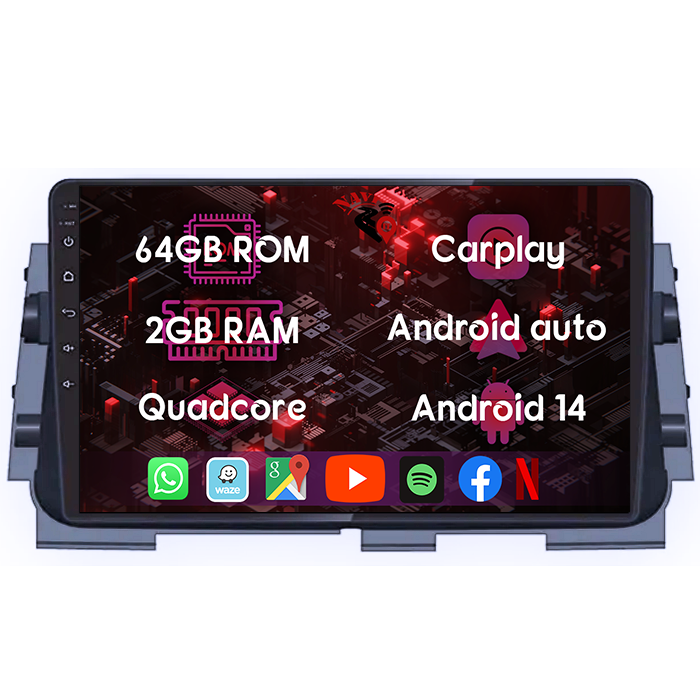 (Resigilata) Navigatie dedicata Nissan Kicks Micra P15 2016-2020, 2GB RAM 32GB ROM, Quad Core, Display 9" IPS Full HD, Carplay, Android 13, Bluetooth, Magazin Play, Suport camere AHD [9]