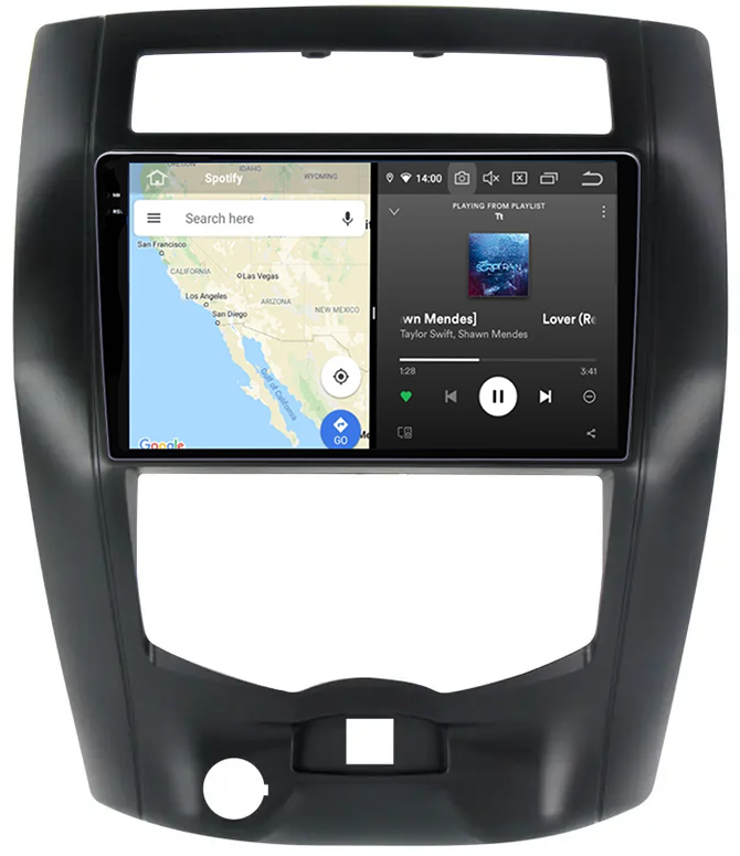 Navigatie dedicata Nissan Livina 2007-2016 , 12GB RAM 256GB ROM, Android 13, Rezolutie 2K, Display QLED, 10", DSP, Carplay, Android Auto, Internet, Youtube, Waze, Wi Fi, USB [4]