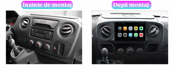 Navigatie dedicata Nissan NV400, 4 GB RAM 32 ROM, Android 13, Display QLED, 10", DSP, Carplay, Android Auto, Internet, Youtube , Waze , WI-FI , USB , Bluetooth [4]