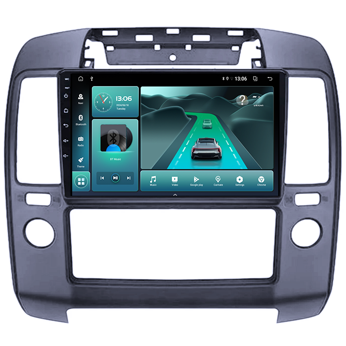 (Resigilata) Navigatie dedicata Nissan Navara 2004-2010, 2GB RAM 32GB ROM, Quad Core, Display 9" IPS Full HD, Carplay, Android 13, Bluetooth, Magazin Play, Suport camere AHD [3]