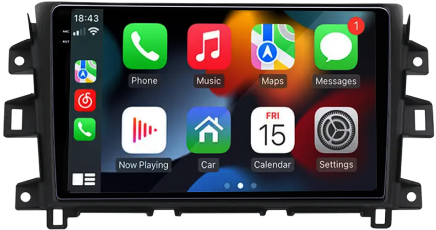 Navigatie dedicata Nissan Navara NP300 2011-2016, 12GB RAM 256GB ROM, Android 13, Rezolutie 2K, Display QLED, 9", DSP, Carplay, Android Auto, Internet, Youtube, Waze, Wi Fi, USB [2]