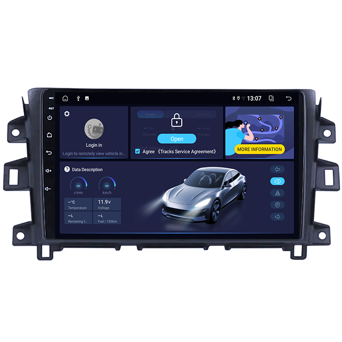 (Resigilata) Navigatie dedicata Nissan Navara NP300 2011-2016, 2GB RAM 32GB ROM, Quad Core, Display 9" IPS Full HD, Carplay, Android 13, Bluetooth, Magazin Play, Suport camere AHD [6]