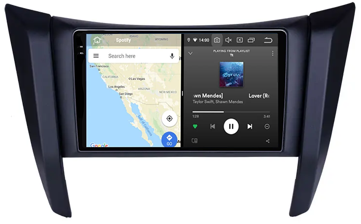 Navigatie dedicata Nissan Navara NP300 Frontier 2017, 12GB RAM 256GB ROM, Android 13, Rezolutie 2K, Display QLED, 9", DSP, Carplay, Android Auto, Internet, Youtube, Waze, Wi Fi [4]