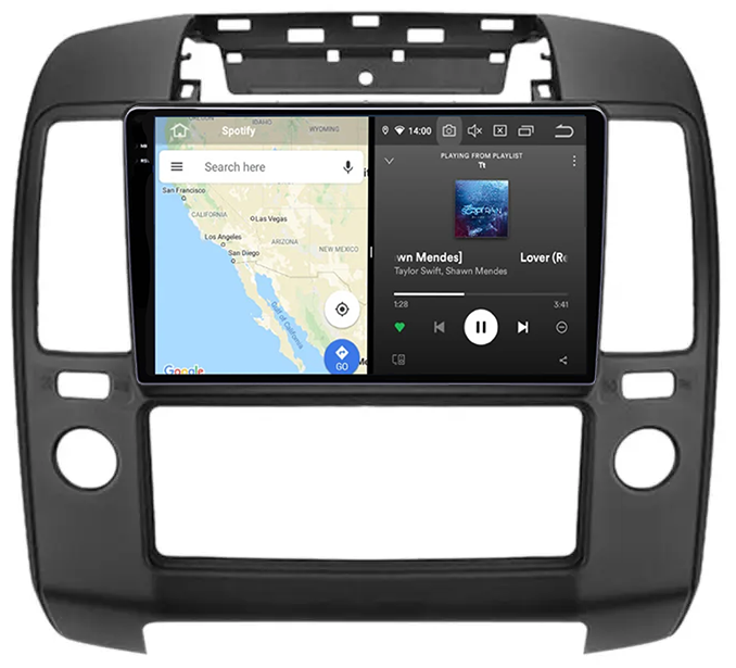 Navigatie dedicata Nissan Pathfinder 2004-2012, 12GB RAM 256GB ROM, Android 13, Rezolutie 2K, Display QLED, 9", DSP, Carplay, Android Auto, Internet, Youtube, Waze, Wi Fi, USB [4]