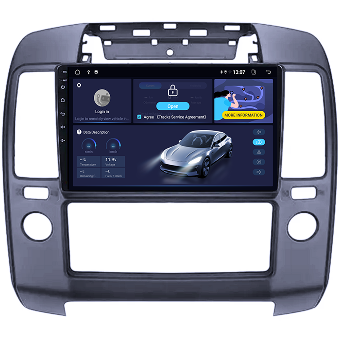 (Resigilata) Navigatie dedicata Nissan Pathfinder 2004-2012, 2GB RAM 32GB ROM, Quad Core, Display 9" IPS Full HD, Carplay, Android 13, Bluetooth, Magazin Play, Suport camere AHD [9]