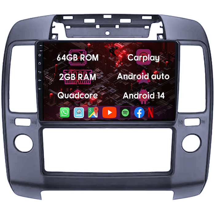 (Resigilata) Navigatie dedicata Nissan Pathfinder 2004-2012, 2GB RAM 32GB ROM, Quad Core, Display 9" IPS Full HD, Carplay, Android 13, Bluetooth, Magazin Play, Suport camere AHD [8]