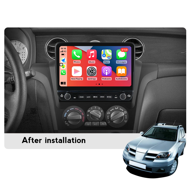 Navigatie dedicata Mitsubishi Outlander 2001-2005 cu butoane rotative model 2024, 10 Inch, 2GB RAM 32GB ROM, Quadcore, Android 13, WiFi, Bluetooth, Magazin Play [3]