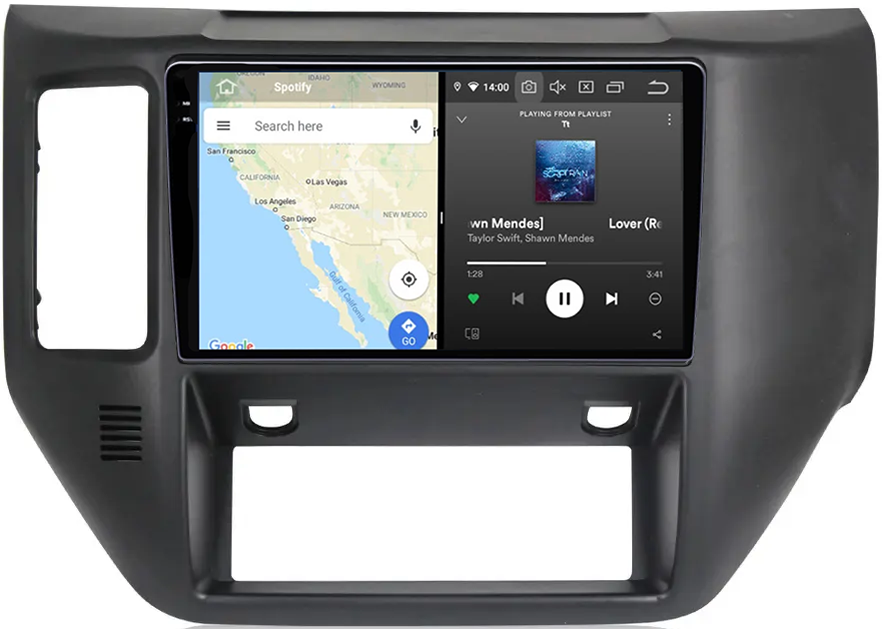 Navigatie dedicata Nissan Patrol 2004-2021, 12GB RAM 256GB ROM, Android 13, Rezolutie 2K, Display QLED, 9", DSP, Carplay, Android Auto, Internet, Youtube, Waze, Wi Fi, USB [4]