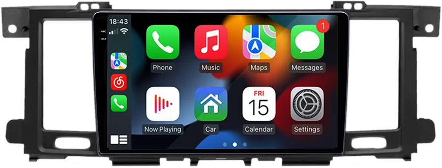 Navigatie dedicata Nissan Patrol 2010-2020, 12GB RAM 256GB ROM, Android 13, Rezolutie 2K, Display QLED, 9", DSP, Carplay, Android Auto, Internet, Youtube, Waze, Wi Fi, USB [2]