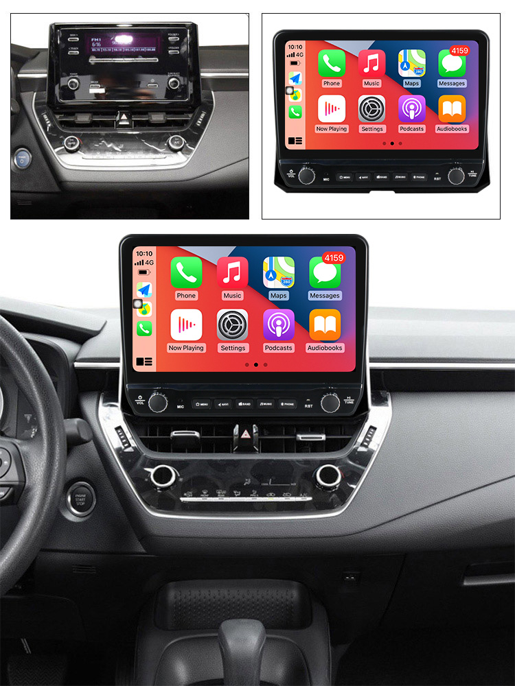 Navigatie dedicata Corolla 2018-2019 cu butoane rotative model 2024, 9 Inch, 2GB RAM 32GB ROM, Quadcore, Android 13, WiFi, Bluetooth, Magazin Play [4]