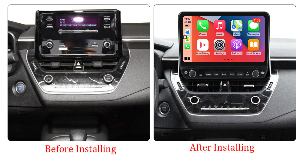 Navigatie dedicata Corolla 2018-2019 cu butoane rotative model 2024, 9 Inch, 2GB RAM 32GB ROM, Quadcore, Android 13, WiFi, Bluetooth, Magazin Play [5]
