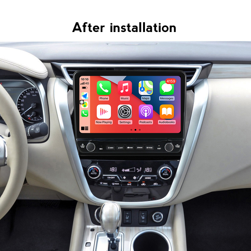 Navigatie dedicata Murano 2014-2020 cu butoane rotative model 2024, 10 Inch, 2GB RAM 32GB ROM, Quadcore, Android 13, WiFi, Bluetooth, Magazin Play [3]
