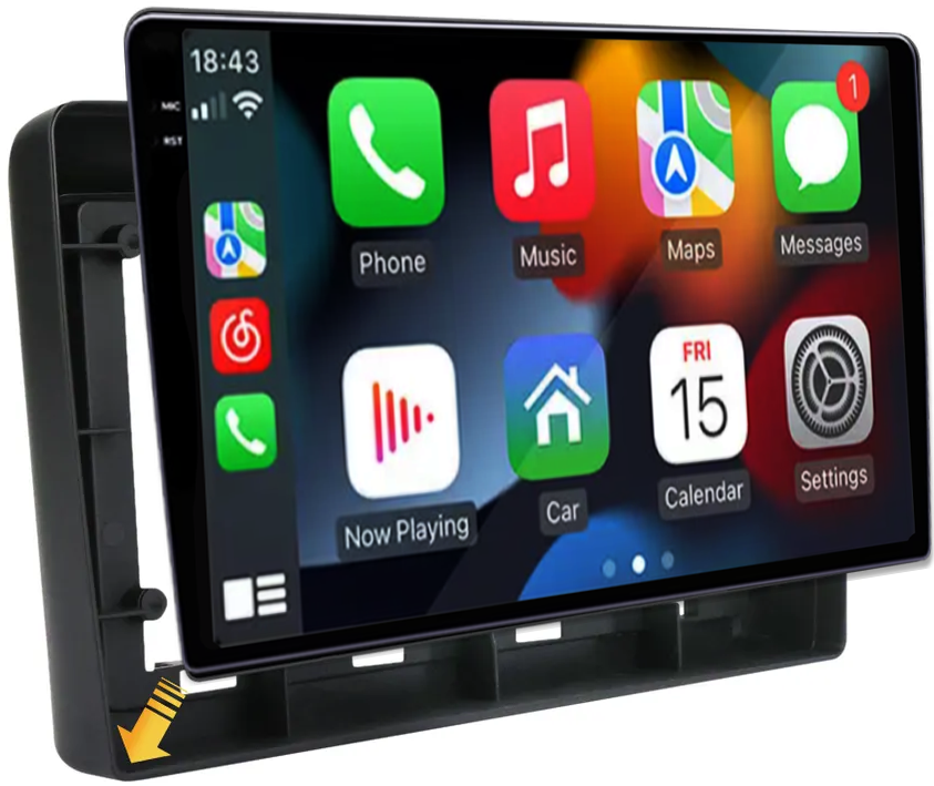 Navigatie dedicata Nissan X-Trail 2000-2007, 12GB RAM 256GB ROM, Android 13, Rezolutie 2K, Display QLED, 10", DSP, Carplay, Android Auto, Internet, Youtube, Waze, Wi Fi, USB [2]