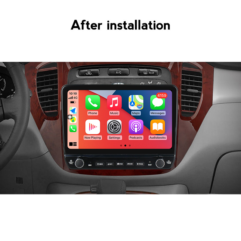 Navigatie dedicata Highlander 2000-2007 cu butoane rotative model 2024, 9 Inch, 2GB RAM 32GB ROM, Quadcore, Android 13, WiFi, Bluetooth, Magazin Play [2]