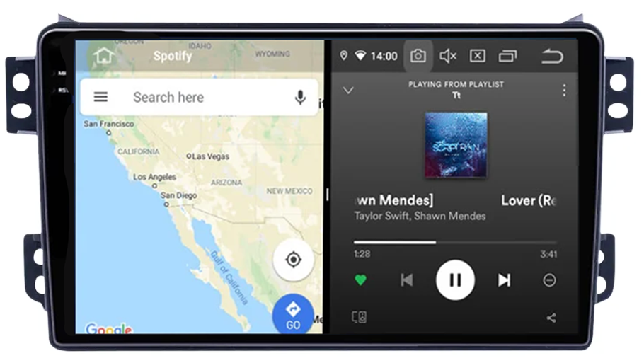 Navigatie dedicata Opel Agila 2007-2014/Suzuki Splash, 12GB RAM 256GB ROM, Android 13, Rezolutie 2K, Display QLED, 9", DSP, Carplay, Android Auto, Internet, Youtube, Waze, Wi Fi, [4]
