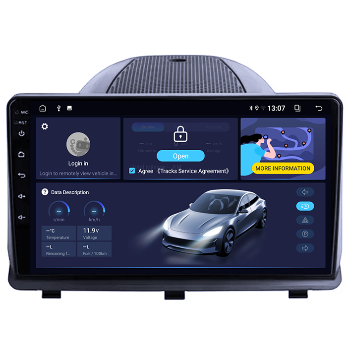 (Resigilata) Navigatie dedicata Opel Antara 2008-2013, 2GB RAM 32GB ROM, Quad Core, Display 9" IPS Full HD, Carplay, Android 13, Bluetooth, Magazin Play, Suport camere AHD [4]