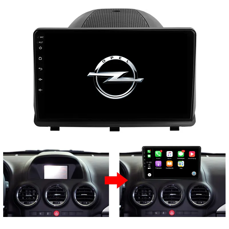 Navigatie dedicata Opel Antara 2008-2013, 4GB RAM 32GB ROM, OctaCore, 1.8GHz, Display 9 Inch, Hotspot, Android 13, Bluetooth, Magazin Play [3]