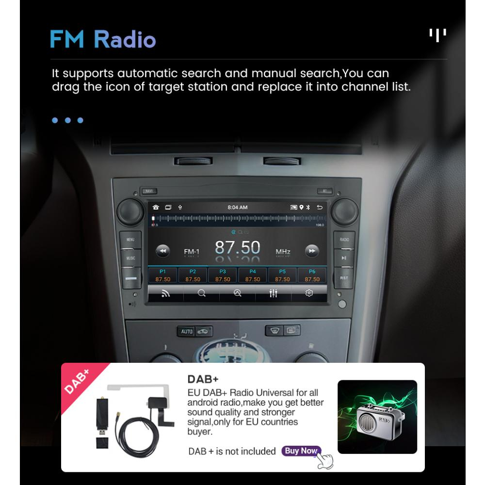 (Resigilata) Navigatie dedicata Opel/Astra/Antara/Vectra/Corsa/ Zafira 2+32GB, 7 inch, Android 11, Bluetooth, Wi-Fi, GPS [3]
