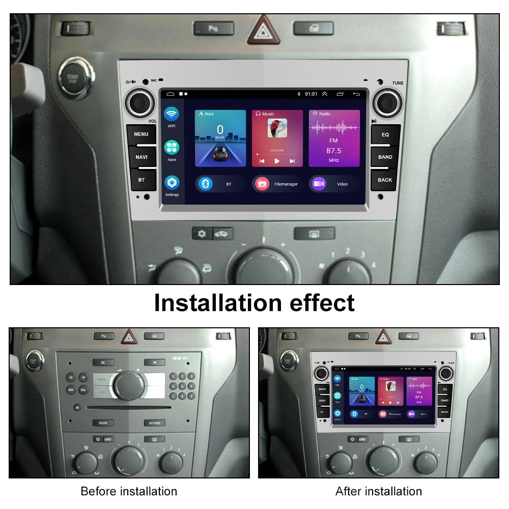 (Resigilata) Navigatie dedicata Opel/Astra/Antara/Vectra/Corsa/ Zafira 2+32GB, 7 inch, Android 11, Bluetooth, Wi-Fi, GPS [2]