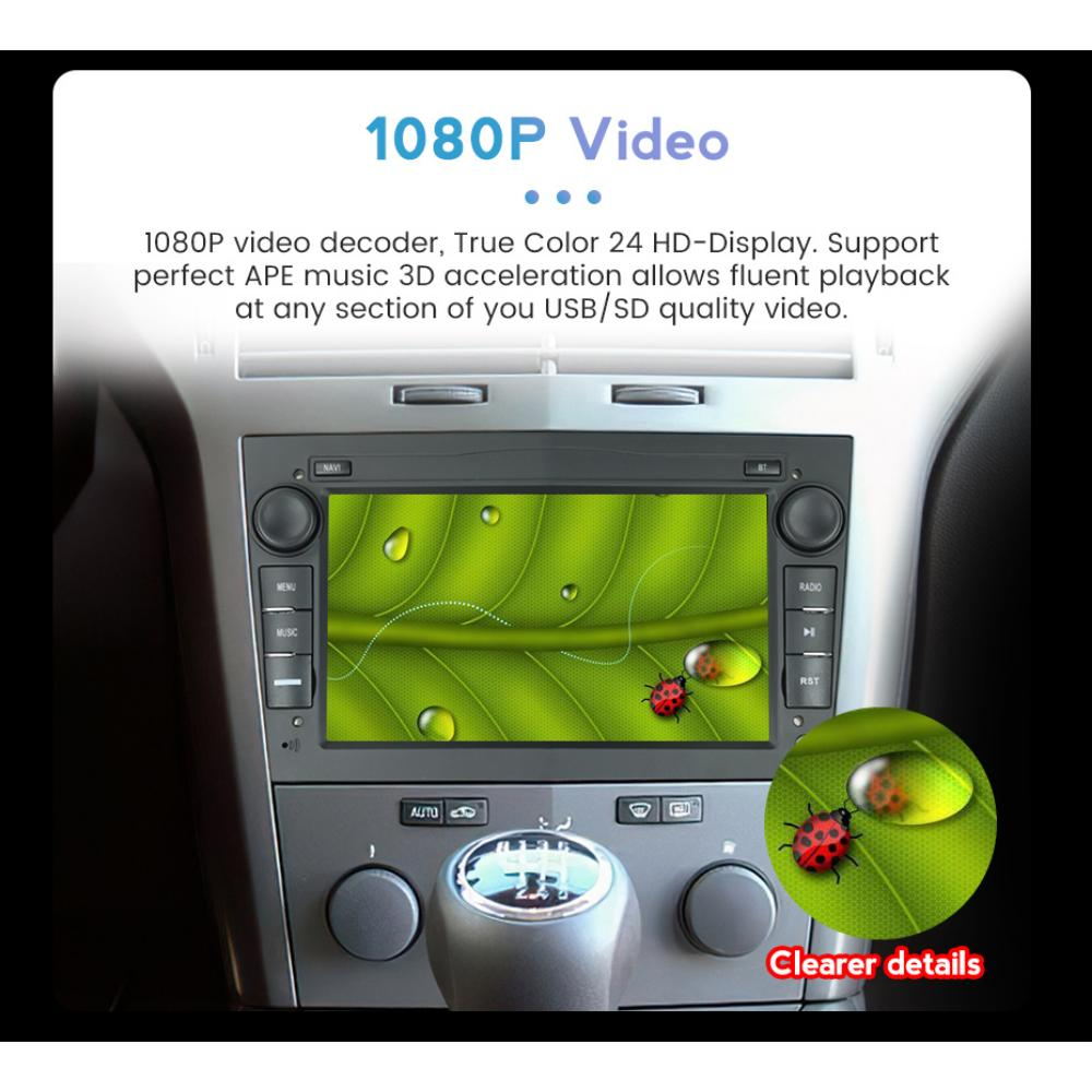 (Resigilata) Navigatie dedicata OPEL/VAUXHALL Astra/Antara/Vectra/Corsa/ Zafira, negru, 2 GB RAM 32 ROM, Android 13, Display IPS, 9", DSP, Carplay, Android Auto, Internet, Youtube , Waze , WI-FI , USB [5]
