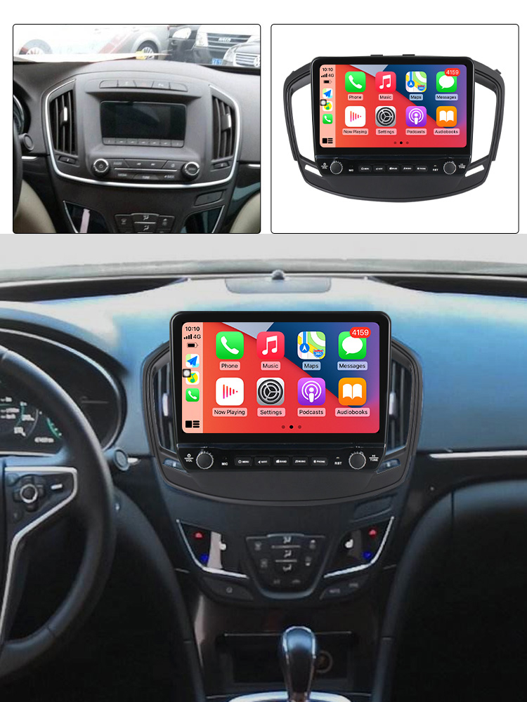 Navigatie dedicata Insignia 2013-2017 cu butoane rotative model 2024, 9 Inch, 2GB RAM 32GB ROM, Quadcore, Android 13, WiFi, Bluetooth, Magazin Play [4]