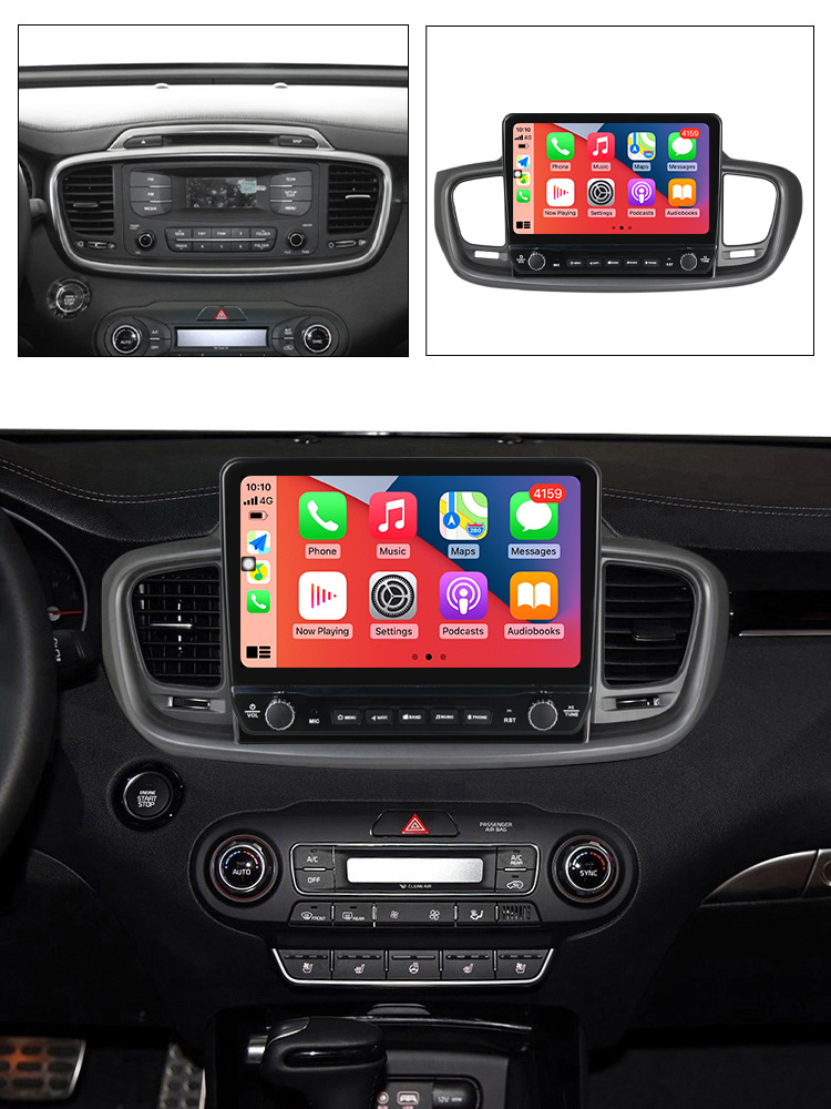 Navigatie dedicata Caddy 3 2004-2010 cu butoane rotative model 2024, 4 GB RAM 64 ROM, Quadcore, Android 13, Display QLED, 10", DSP, Carplay, Android Auto, Internet, Youtube , Waze , WI-FI [4]