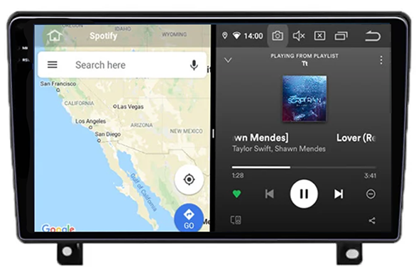 Navigatie dedicata Opel Astra Zafira 2007, 12GB RAM 256GB ROM, Android 13, Rezolutie 2K, Display QLED, 9", DSP, Carplay, Android Auto, Internet, Youtube, Waze, Wi Fi, USB [4]