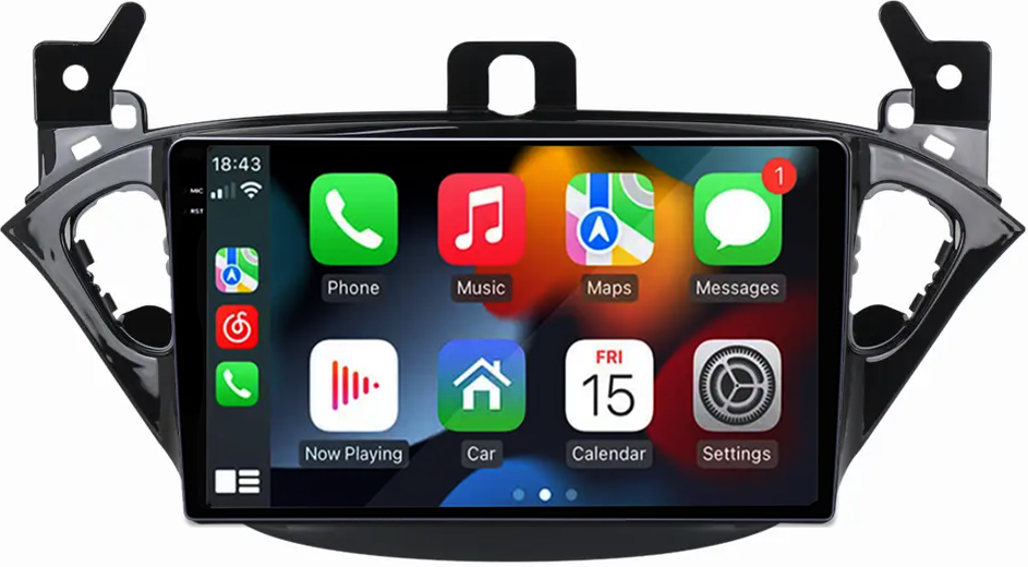 Navigatie dedicata Opel Corsa 2014-2019, 12GB RAM 256GB ROM, Android 13, Rezolutie 2K, Display QLED, 9", DSP, Carplay, Android Auto, Internet, Youtube, Waze, Wi Fi, USB [2]