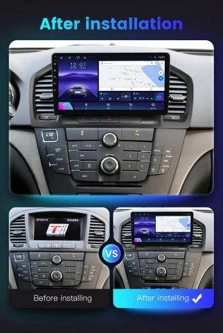 (Resigilata) Navigatie dedicata Opel Insignia, 2GB RAM 32GB ROM, Quad Core, Display 9" IPS Full HD, Carplay, Android 13, Bluetooth, Magazin Play, Suport camere AHD [4]