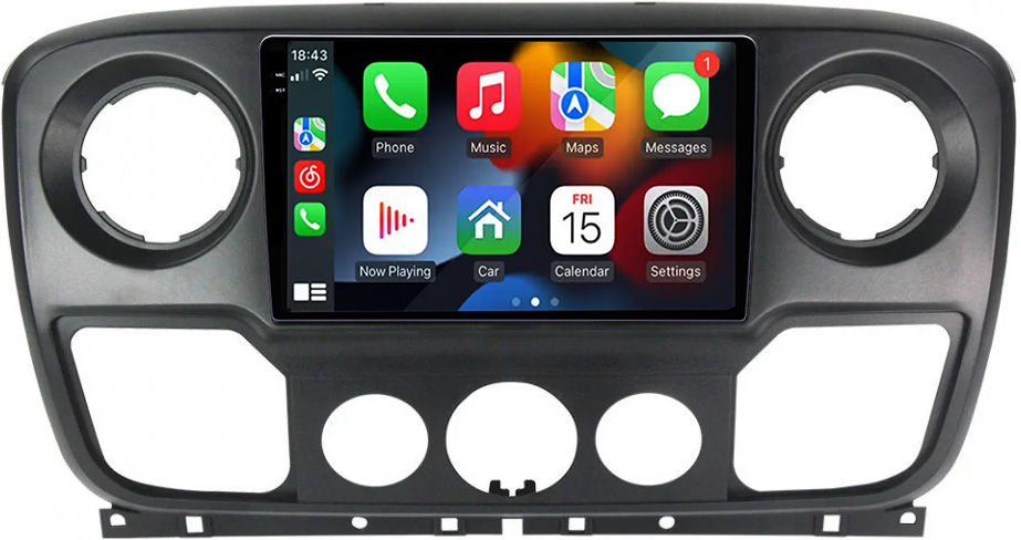 Navigatie dedicata Opel Movano, Renault Master 2020-2021, 12GB RAM 256GB ROM, Android 13, Rezolutie 2K, Display QLED, 10", DSP, Carplay, Android Auto, Internet, Youtube, Waze, Wi Fi, USB [2]
