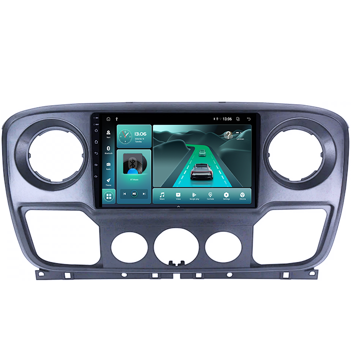 Navigatie dedicata Opel Movano, Renault Master 2020-2021, 4GB RAM 64GB ROM, Octacore, Android 14, Display QLED 9", DSP, Carplay&Android Auto, SIM 4G, Ventilator Activ [2]