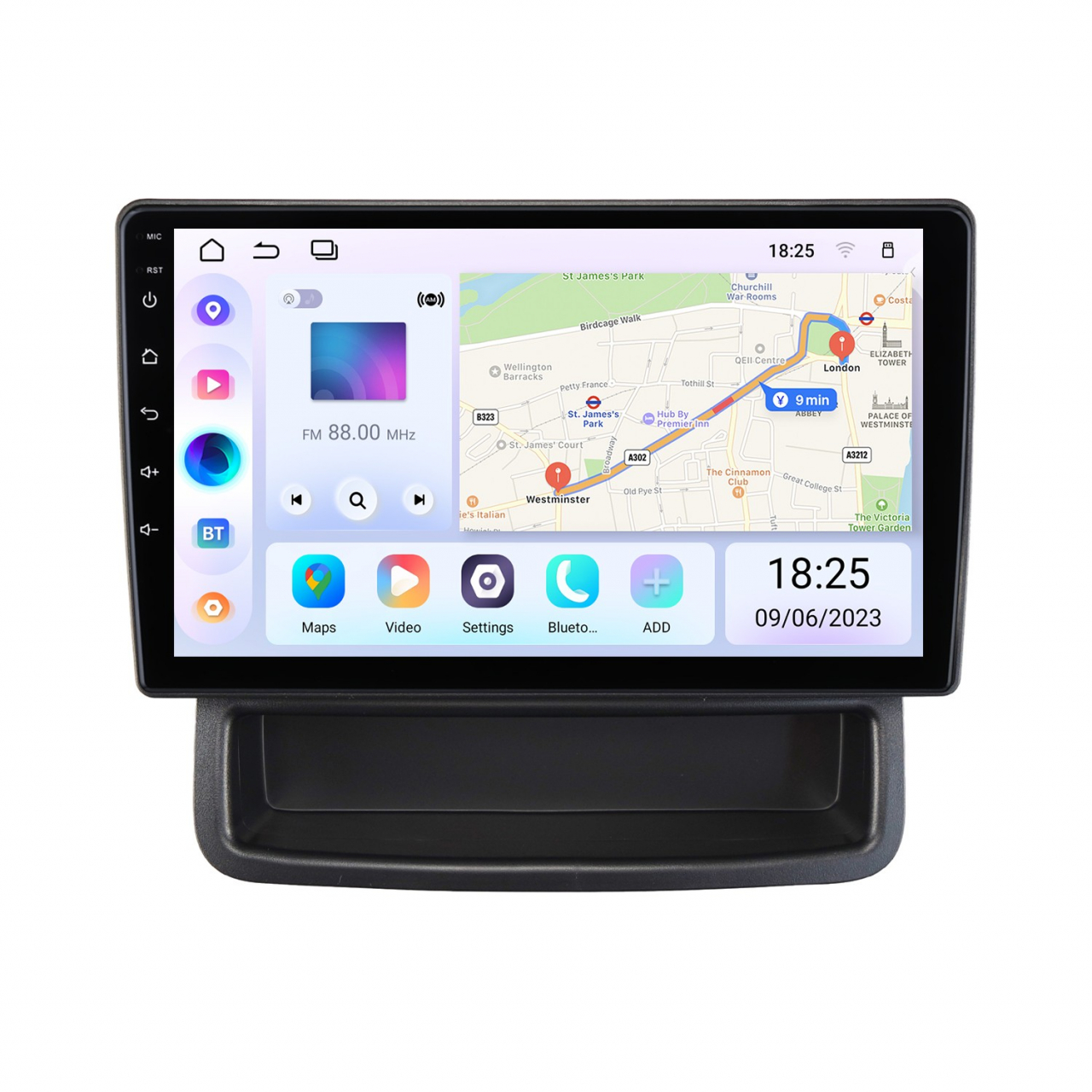(Resigilata) Navigatie dedicata Opel Vivaro 2010-2014, 2GB RAM 32GB ROM, Quad Core, Display 9" IPS Full HD, Carplay, Android 13, Bluetooth, Magazin Play, Suport camere AHD [3]