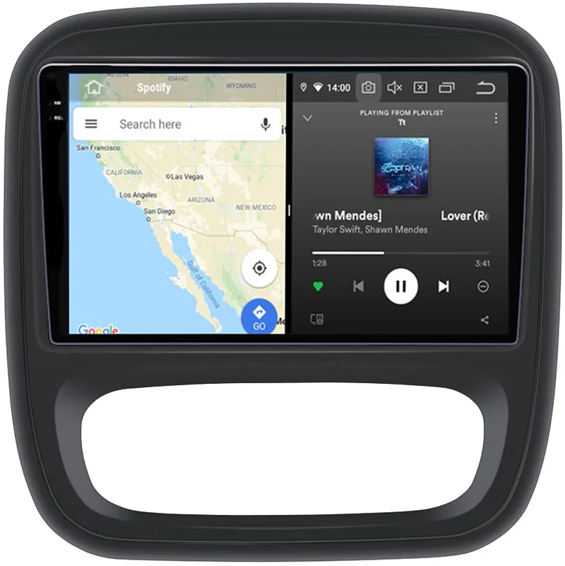 Navigatie dedicata Opel Vivaro B 2014-2018, 12GB RAM 256GB ROM, Android 13, Rezolutie 2K, Display QLED, 9", DSP, Carplay, Android Auto, Internet, Youtube, Waze, Wi Fi, USB [4]