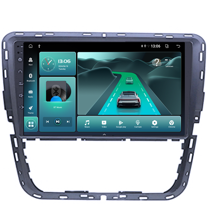 (Resigilata) Navigatie dedicata Passat 2012-2015, 2GB RAM 32GB ROM, Quad Core, Display 9" IPS Full HD, Carplay, Android 14, Bluetooth, Magazin Play, Suport camere AHD [4]
