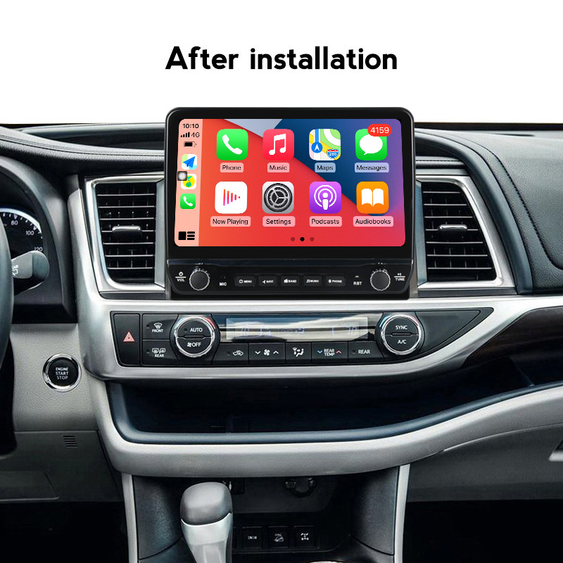 Navigatie dedicata Highlander 2013-2018 cu butoane rotative model 2024, 10 Inch, 2GB RAM 32GB ROM, Quadcore, Android 13, WiFi, Bluetooth, Magazin Play [2]