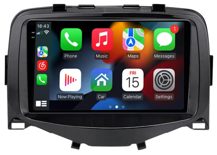 Navigatie dedicata Peugeot 108 2016, 12GB RAM 256GB ROM, Android 13, Rezolutie 2K, Display QLED, 9", DSP, Carplay, Android Auto, Internet, Youtube, Waze, Wi Fi, USB [5]