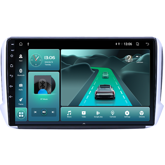 (Resigilata) Navigatie dedicata Peugeot 208 / 2008 ( 2012 - 2020 ), 2GB RAM 32GB ROM, Quad Core, Display 9" IPS Full HD, Carplay, Android 13, Bluetooth, Magazin Play, Suport camere AHD [8]